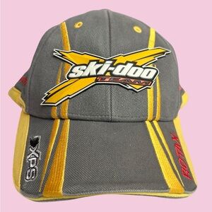 Vintage Y2K 2009 Ski-Doo Team Racing Adjustable Hat One Size